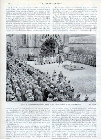 LAMINA V18015: Revista de tropas alemanas en Soissons