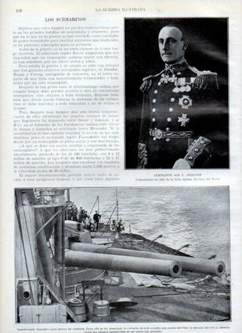 LAMINA V18027: Almirante Sir J. Jellicoe