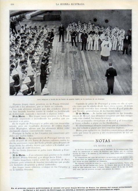 LAMINA V18029: Acto religioso en un barco de guerra