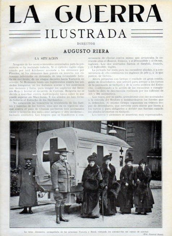 LAMINA V18031: Reina Alejandra junto a princesas Victoria y Maud