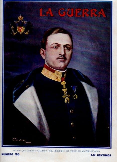 LAMINA V18137: Archiduque Carlos Francisco Jose