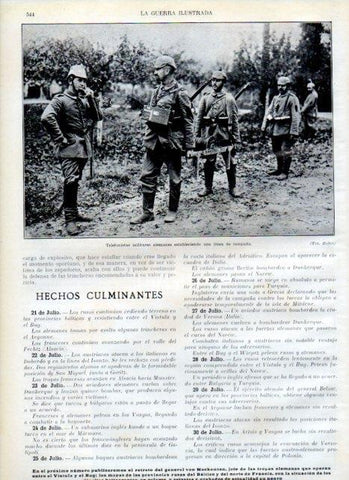 LAMINA V18128: Telefonistas militares alemanes
