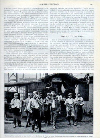 LAMINA V18127: Cantina militar en los alrededores de Paris