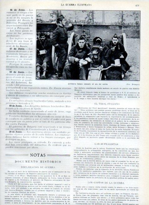 LAMINA V18096: Artilleros belgas cenando junto a un cañon