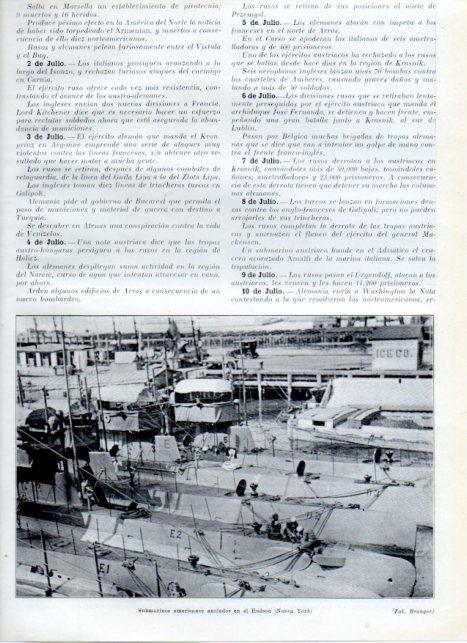 LAMINA V18112: Submarinos americanos anclados en el rio Hudson