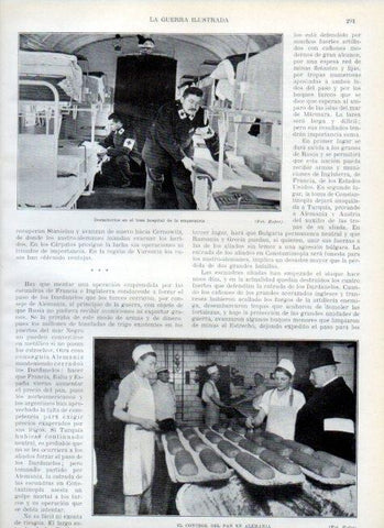 LAMINA V18007: Dormitorios en un tren hospital de la emperatriz