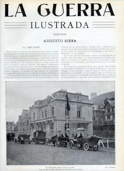 LAMINA V17906: El gobierno de Belgica en el Havre