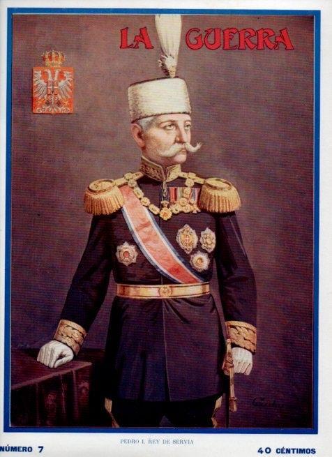 LAMINA V17905: Pedro I rey de Servia