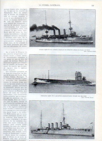 LAMINA V17924: Cruceros Hermes y Sydney