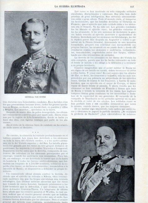 LAMINA V17916: General Von Einem y General Von Heeringen