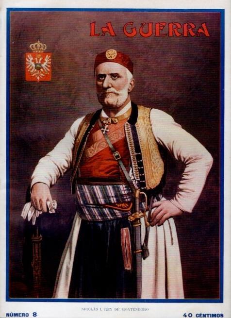 LAMINA V17914: Nicolas I rey de Montenegro