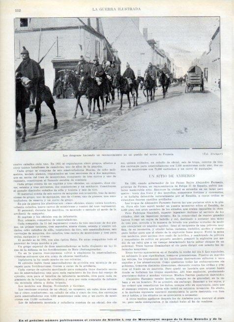 LAMINA V17913: Dragones en un pueblo del norte de Francia