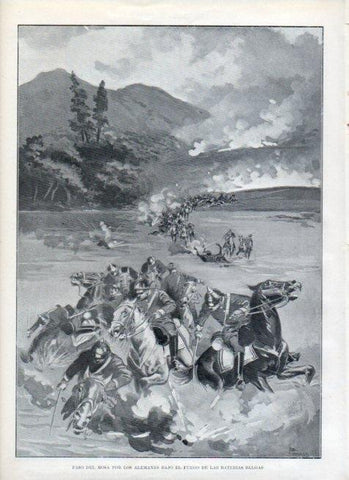 LAMINA V17865: Paso del Mosa por los alemanes