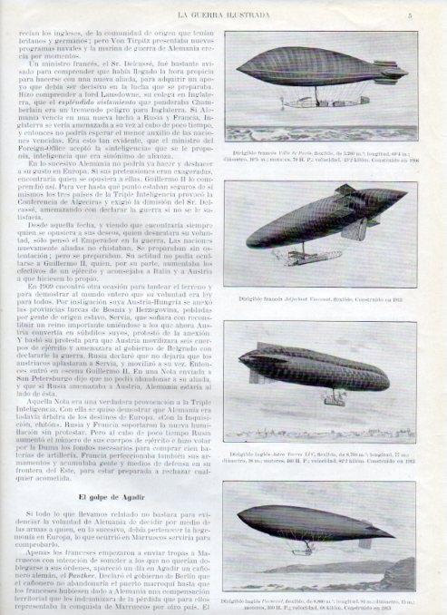LAMINA V17856: Dirigible Ville de Paris, Astra Torres XIV y Parseval