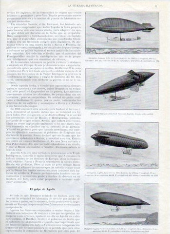 LAMINA V17856: Dirigible Ville de Paris, Astra Torres XIV y Parseval