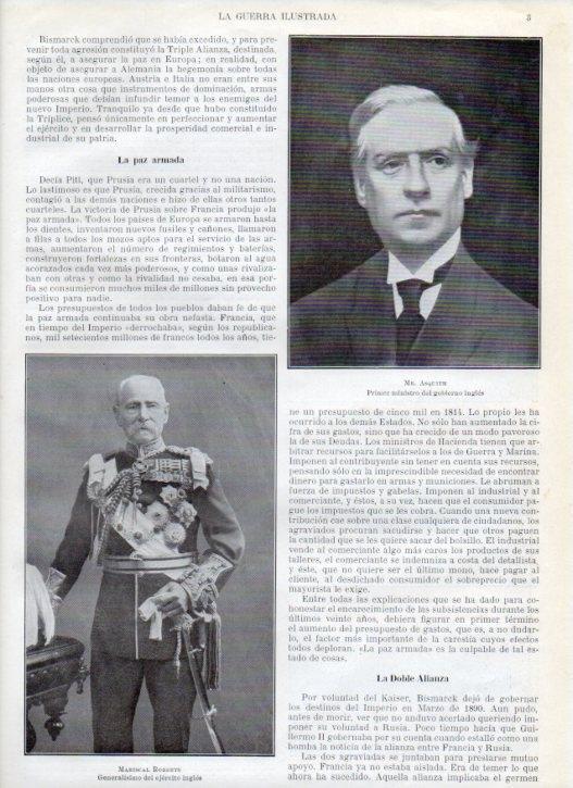LAMINA V17855: Mariscal Roberts y Mr. Asquith