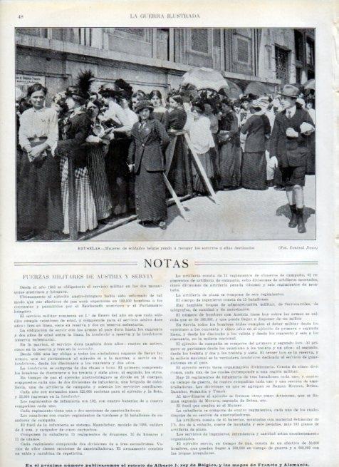 LAMINA V17877: Mujeres de soldados de Belgica haciendo cola