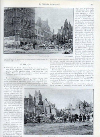 LAMINA V17874: Ruinas de Lovaina Ayuntamiento