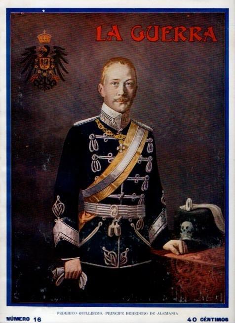 LAMINA V17978: Federico Guillermo Principe heredero de Alemania