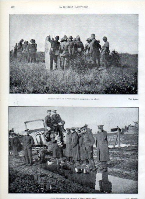 LAMINA V17973: Oficiales turcos en la Transcaucasia