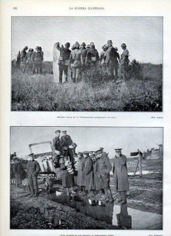 LAMINA V17973: Oficiales turcos en la Transcaucasia
