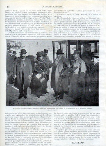 LAMINA V18001: General Garibaldi visitando Paris