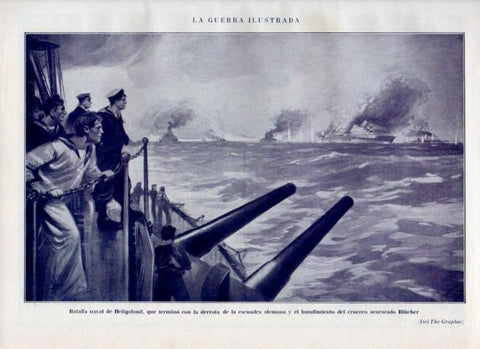 LAMINA V17999: Batalla naval de Heligoland