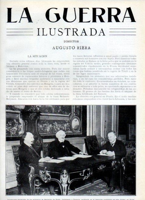 LAMINA V17997: Ministros de Hacienda de Rusia, Inglaterra y Francia en Paris