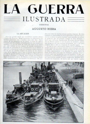 LAMINA V17944: Remolcadores del Sena armados con cañones