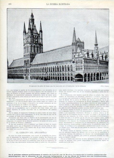 LAMINA V17942: Mercado de paños de Ipres, Belgica