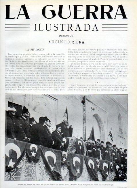 LAMINA V17937: Lectura del firman de fetva en la mezquita de Fatih