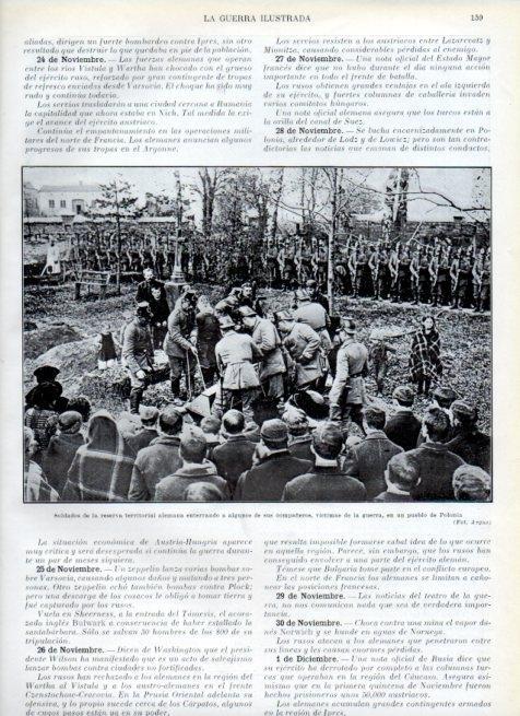 LAMINA V17935: Soldados alemanes enterrando a compañeros en Polonia