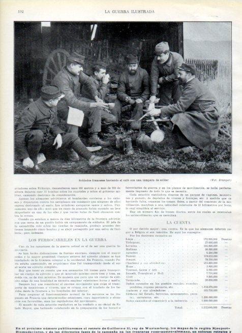 LAMINA V17951: Soldados franceses haciendo café