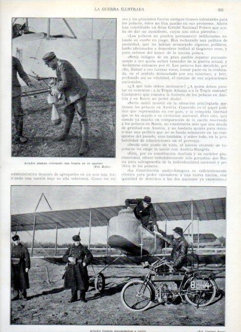LAMINA V17967: Aviador frances disponiendose a partir