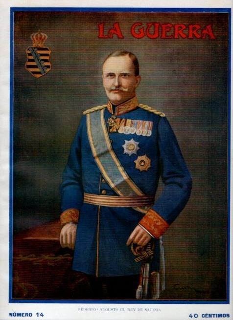 LAMINA V17960: Federico Augusto III rey de Sajonia