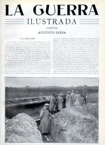 LAMINA V17953: Oficiales y corresponsales militares en trinchera alemana