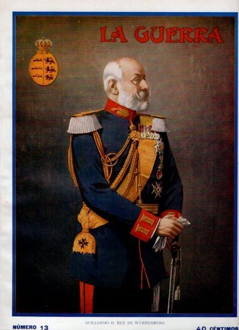 LAMINA V17952: Guillermo II rey de Wurtemberg