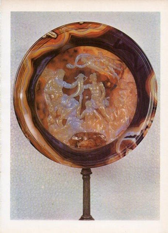 LAMINA V18649: Decoracion interior de la taza Farnesio