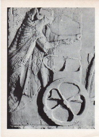 LAMINA V18656: Bajorrelieve de Palas Atenea montada en su caballo