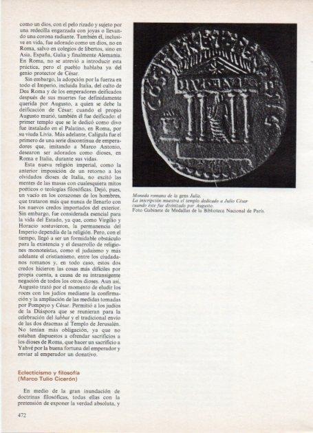 LAMINA V18662: Moneda romana de la gens Julia