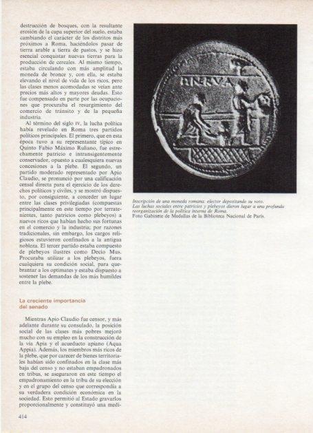 LAMINA V18644: Inscripcion de una moneda romana