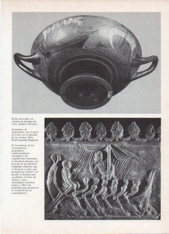 LAMINA V18630: Bajorrrelieve con el navio de Ulises