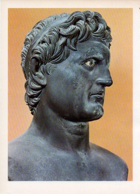 LAMINA V18641: Busto de Seleuco I Nicator