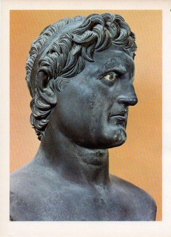 LAMINA V18641: Busto de Seleuco I Nicator