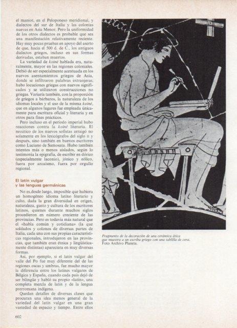 LAMINA V18707: Escriba griego decoracion de una ceramica atica