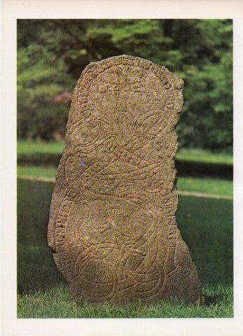 LAMINA V18710: Piedra runica de Uppland, Suecia
