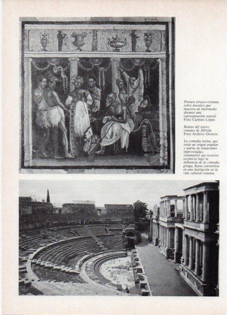 LAMINA V18671: Teatro romano de Merida