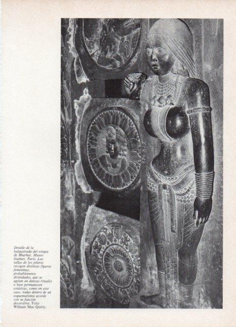 LAMINA V18678: Balaustrada del estupa de Bharhut, Muse Guimet