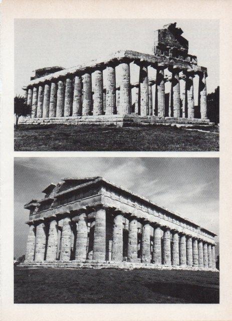 LAMINA V18680: Panoramicas templo de Ceres y templo de Poseidon