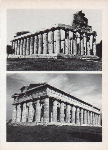 LAMINA V18680: Panoramicas templo de Ceres y templo de Poseidon